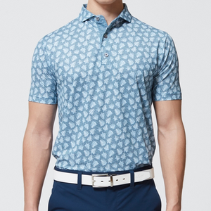 Tùy Chỉnh Chất Lượng Cao Kích Thước Lớn <span class=keywords><strong>4</strong></span> Cách Căng 100% Polyester Khoảng Trống Người Đàn Ông Của Thiết Kế Golf Cho Polo T-Shirt Với Độc Đáo In - Product Image 6