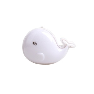 OEM W045 cartoon Whale LED SMD mini switch plug in piccola lampada da parete a luce notturna con 0.6W e 110V o 220V per camera da letto - Product Image 3
