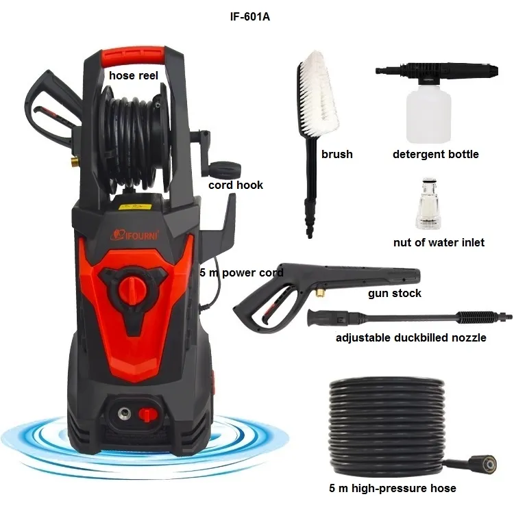 Gasoline Engine 200bar High Pressure Sewer Drain Water Jet Cleaner Multipurpose Household Steamer Cleaning Machine