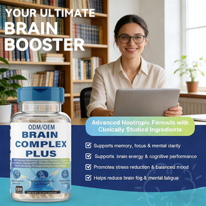 Complesso Cerebrale Plus in Capsule, 120 Pezzi, con Bacopa, Ginkgo, Criniera di Leone, Alpha GPC, Omega <span class=keywords><strong>3</strong></span> per il Benessere Quotidiano e il Supporto alla Vitalità - Product Image 4