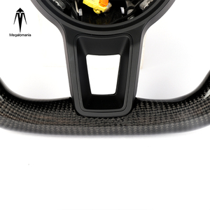 Volante Sportivo in Vera Fibra di Carbonio per <span class=keywords><strong>Porsche</strong></span> 911 Cayenne <span class=keywords><strong>Macan</strong></span> - 1 Anno di Garanzia, Accessorio per Interni Auto - Product Image 3