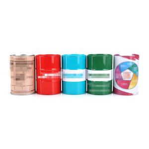 Недорогая Копилка круглой формы с масляным барабаном, металлическая жестяная коробка для экономии денег - Product Image 2