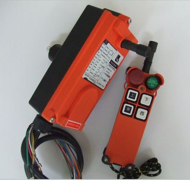 Wireless Remote Control for Cranes with up to 100m Range and IP65 Protection