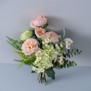 CallaFloral Ramo de Rosas Artificiales de Plástico Suave PVC Realista para Bodas, Fotografía al Aire Libre, Decoración del Hogar CF01477 - Product Image 3