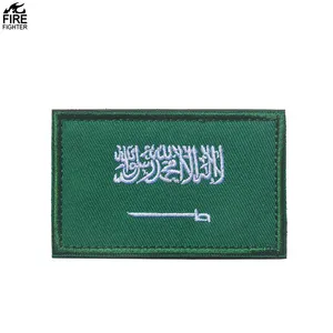 <span class=keywords><strong>FIRE</strong></span> FIGHTER au Moyen-Orient Drapeau arabe Patch brodé Emblème national libanais Iron-On avec crochet et boucle - Product Image 1
