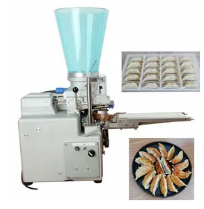 Máquina de dumplings automática de acero inoxidable, máquina de pastelería de rodillo de resorte, pequeña, para carne, Pie, dumplings
