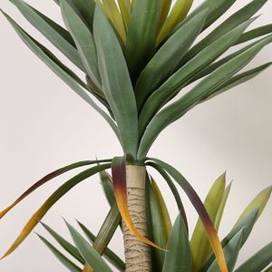 Planta Artificial de Agave en Maceta Dream Castle, 30cm-100cm, Planta Verde Decorativa de Interior, Adorno Biomimético Tropical para Suelo - Product Image 1