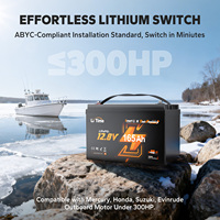 Baterai Lithium Marine LiTime 12V 165Ah 1200CCA Group 31 Dual Purpose untuk Kapal Luar Papan (Outboard) Grosir