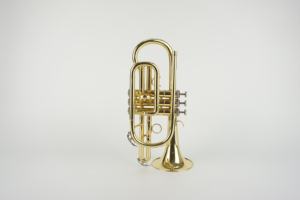 Trompette <span class=keywords><strong>cornet</strong></span> professionnelle en Si bémol, en laiton, 3 pistons, finition laquée or électrophorétique, instrument adapté aux débutants - Product Image 3