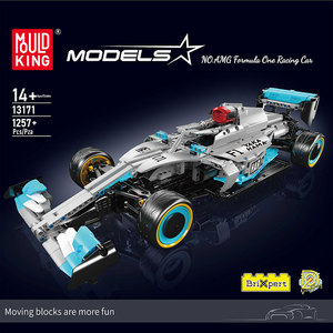 MOULD REI 13171 Criativo MB F1 Racing Car Tijolos Meninos Brinquedos Montagem MOC <span class=keywords><strong>Building</strong></span> Block Set - Product Image 2