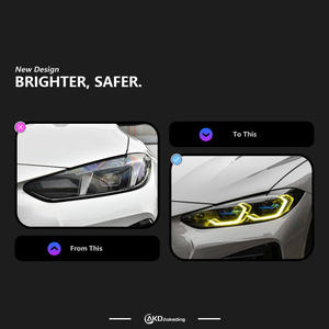 Modificado para BMW 4 Series G22 G23 G26 M4 LED Laser Headlight Assembly Dual Color Golden Eye - Product Image 3