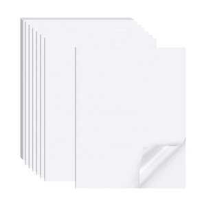 100 sheets/túi A4 210*297 tự dính Sticker tấm 8.5 ''x 11'' có thể in cao <span class=keywords><strong>Glossy</strong></span> nhãn giấy cho laser/Máy in phun máy in - Product Image 1