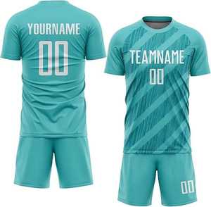 Ropa de fútbol de alta calidad, camisetas de fútbol de Club personalizadas, traje de sublimación, ropa de fútbol, uniforme de equipo de fútbol transpirable, conjunto completo - Product Image 3