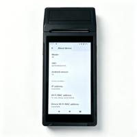 Terminal de point de vente intelligent Android 12 Q1, 16 Go de stockage, machine de point de vente portable sans fil pour le commerce de détail et la restauration
