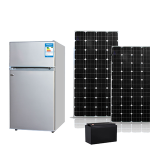 Alimentation <span class=keywords><strong>solaire</strong></span> cc <span class=keywords><strong>12</strong></span> <span class=keywords><strong>volts</strong></span> 24 <span class=keywords><strong>volts</strong></span> double portes mini réfrigérateur 108L - Product Image 5