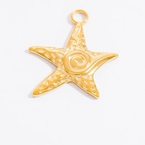 อุปกรณ์เสริมสร้อยข้อมือและสร้อยคอทอง 18K ระดับไฮเอนด์แบบ DIY จี้หรูหราเบาๆ สำหรับผู้หญิง ทำจากสแตนเลส เหมาะสำหรับจี้และชาร์มแฟชั่น - Product Image 4