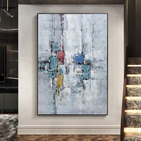 Peinture à l'huile sur toile de paysage moderne JZ Arts, 100% peinte à la main, taille personnalisée, art en provenance de Chine