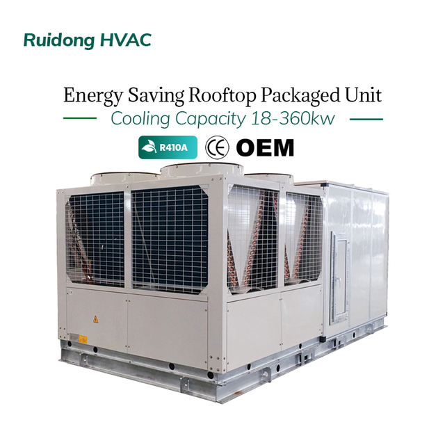 High Quality CE Certified Rooftop Packaged air Conditioner DX Series Ar Condicionado for Hotel Mall Hall
