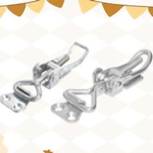 Stainless Steel Hook And Loop Adjustable <b>Spring</b> <b>Clip</b> HFQ46 25 50 Door Window Accessories - Product Image 2