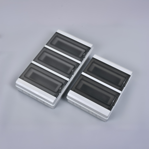Caja Impermeable de Plástico ABS IP65 QHECO, Caja de Bajo Voltaje para MCB, Unidad de Consumo, Energía Solar Doméstica - Product Image 3