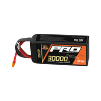 Baterai Lithium Polymer Solid State 6S 12S 10C 16000mAh-40000mAh Sel Baterai Lipo Keamanan Tinggi untuk Drone RC UAV Industri