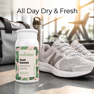 <span class=keywords><strong>Deodorante</strong></span> Professionale in Polvere per Piedi 1.05oz Veletine Assorbimento Naturale del Sudore per Atleti e Stili di Vita Attivi Lunga Durata - Product Image 6