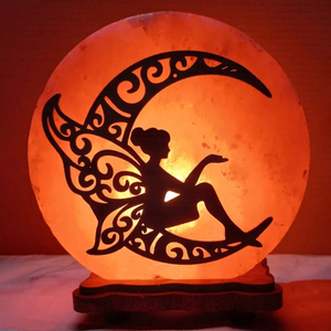 Lampe de sel rose de l'Himalaya personnalisée, forme de fille, design 2026, fabriquée au Pakistan - Product Image 5