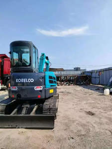 Alta calidad usada Kobelco SK 55 Mini Excavadora hidráulica sobre orugas precio de fábrica venta 5,5 toneladas peso operativo Motor núcleo del motor - Product Image 3