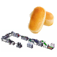Machine automatique à faire du pain grillé |   Équipement de production de pains à burger |   Ligne de Cuisson de Baguettes - 220V Nouvelle Haute Productivité