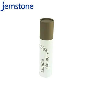 High Quality Biodegradable Luxury Cosmetic Oil Bottle Lipgloss Tubes Cardboard Pre Roll Tube Paper Package Tube