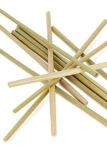 Pajitas de hierba natural, accesorios de barra desechables ecológicos de 20cm de Viet para - Product Image 4