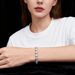 Nuovo Design Bracciale da Donna con Pietra CZ 5A a Goccia Zirconia <span class=keywords><strong>Starlet</strong></span> Bracciali Trendy con Charm per Donne - Product Image 6