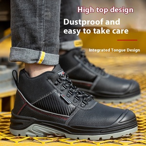 Scarpe da Lavoro Industriali S3 con Punta in Acciaio, Suola in PU, Antistatiche, Certificate OEM, Produzione all'Ingrosso - Product Image 4