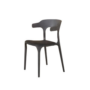 Hot Sale Dining Room <b>Chairs</b> <b>Set</b> <b>6</b> Modern Home Furniture Rock Top Plastic Dining <b>Chair</b> - Product Image 3