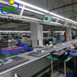 Professional LED TV Assembly Line Conveyor Belt Production Line