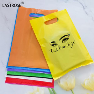 Nhãn hiệu riêng chết cắt LDPE/HDPE xử lý nhựa mua sắm Túi mua sắm đầy màu sắc Túi mua sắm quà tặng túi - Product Image 2