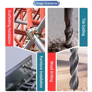 Installation d'échafaudages, découpe de carreaux, perçage de panneaux de meubles en bois, tournevis multifonction au lithium-ion - Product Image 6
