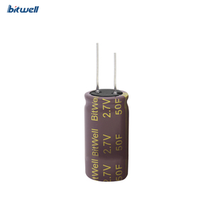 BITWELL Nouvelle Arrivée Série BWM Condensateur Super Farad à Bas <span class=keywords><strong>Prix</strong></span> 2.7V 50F Type Cylindrique <span class=keywords><strong>pour</strong></span> Systèmes Intelligents de Trois Mètres - Product Image 2