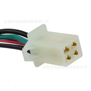 Interrupteur d'allumage Iron-head, connecteur femelle à 4 fils, rotatif, pour moto tout-terrain, clé de démarrage universelle de remplacement en métal - Product Image 3