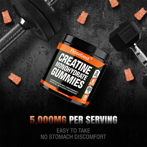 Integratori Sportivi Pre-Allenamento con Etichetta Privata, Gommose Energetiche con 5000mg di Creatina Monoidrato - Product Image 2