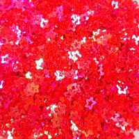 7mm évidé étoile à cinq branches vernis à ongles Sequin maquillage paillettes Patch perle bricolage cristal boue Slime matériel
