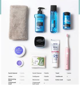 Neceser de viaje transparente con compartimentos separados, bolsa de almacenamiento de maquillaje impermeable, organizador de cosméticos portátil para mujer - Product Image 5