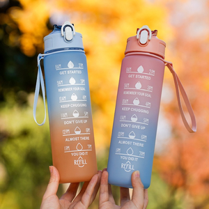 Botella de Agua Deportiva de Plástico Portátil para Exteriores, de Gran Capacidad, con Logotipo - Product Image 3