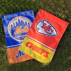 Cờ Vườn Thiết Kế Tùy Chỉnh Ngoài Trời Đội NFL 32 12X18 Inch Kansas City Chiefs Philadelphia Eagles - Product Image 3