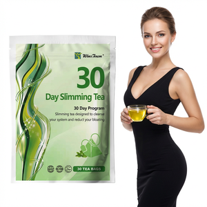 Thé Détox Minceur Naturel 30 Jours en Gros, Marque Privée, Usine OEM, Brûleur de Graisse Bio à Base de Plantes <span class=keywords><strong>pour</strong></span> Ventre Plat - Product Image 1