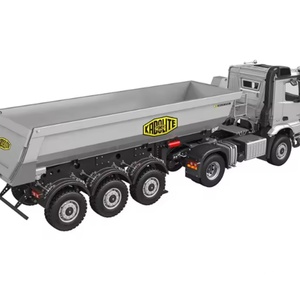 SJY-K5801-101 4WD 1/14ème échelle RC Modèle de tracteur télécommandé haute performance avec remorque 4x4 avec son et lumière - Product Image 3