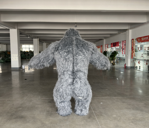 Costume <span class=keywords><strong>de</strong></span> mascotte gonflable Gorilla gris 2/2,6/3m, costume <span class=keywords><strong>de</strong></span> mascotte adulte pour marcher, costume gonflable KingKong, tenue <span class=keywords><strong>de</strong></span> cosplay - Product Image 3