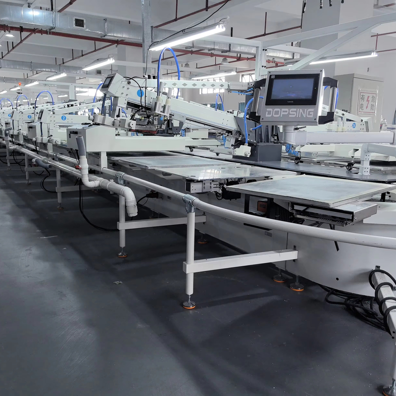 Automatic Registration Oval Screen Printing Machine