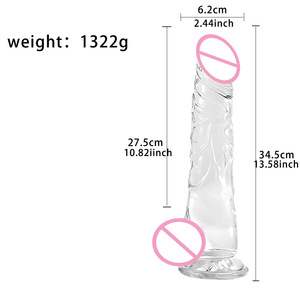 Jiuxi Jouet sexuel féminin en TPE, modèle 'Grand Tyrant' avec pénis à texture 'Primitive Man', Godemiché transfrontalier - Product Image 4