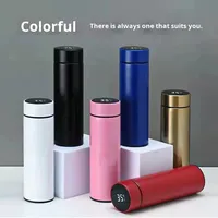 Tasse intelligente créative et tendance pour affaires, en acier inoxydable 304, avec affichage de la température, idéale pour l'export, cadeau parfait